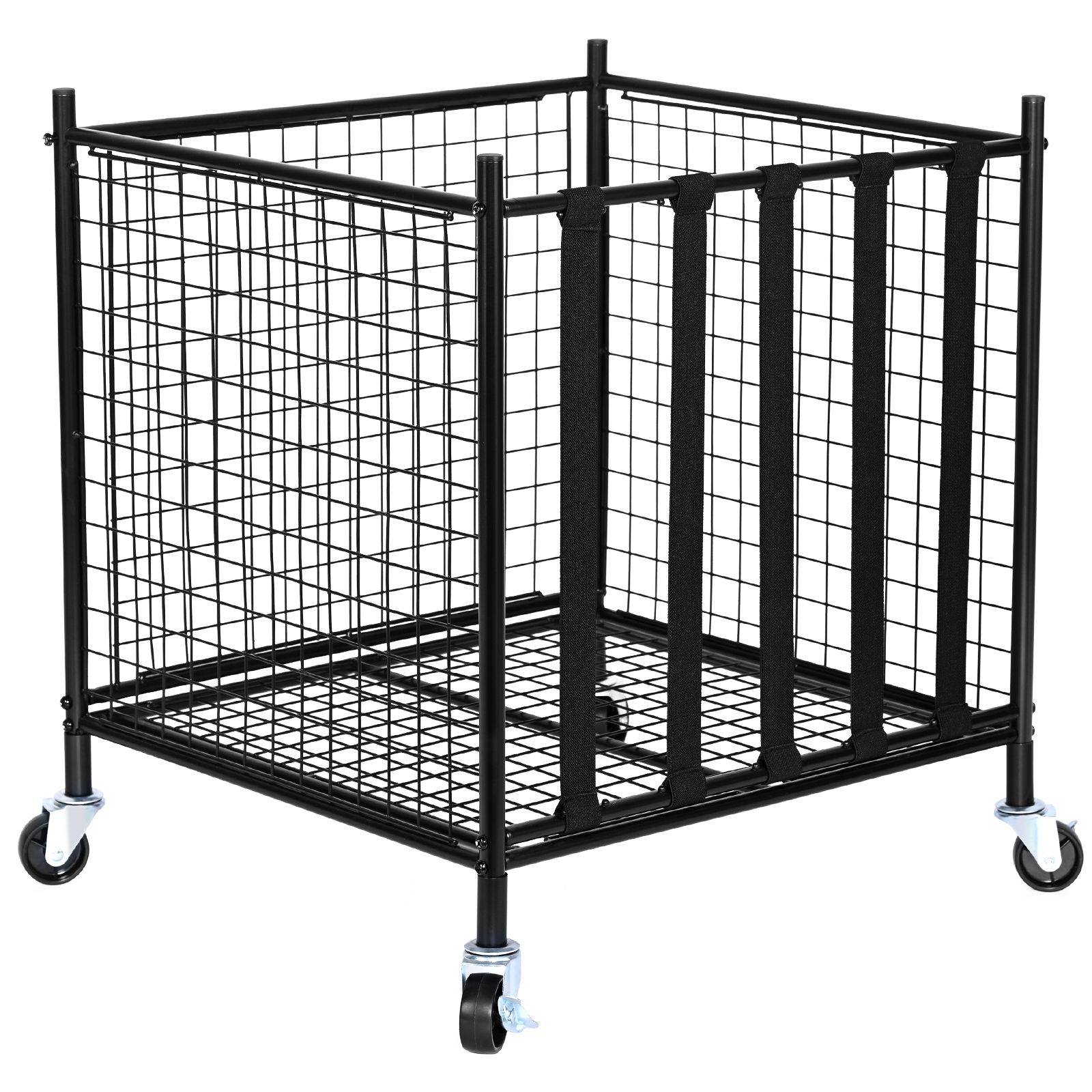 Sports Equipment Organizer Rack - Keranjang Penyimpanan Bola Olahraga, Kandang Bola