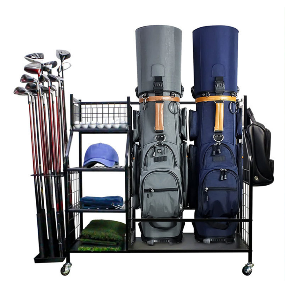 Sports Equipment Organizer Rack - Rak Organizer Garasi Penyimpanan Tas Golf