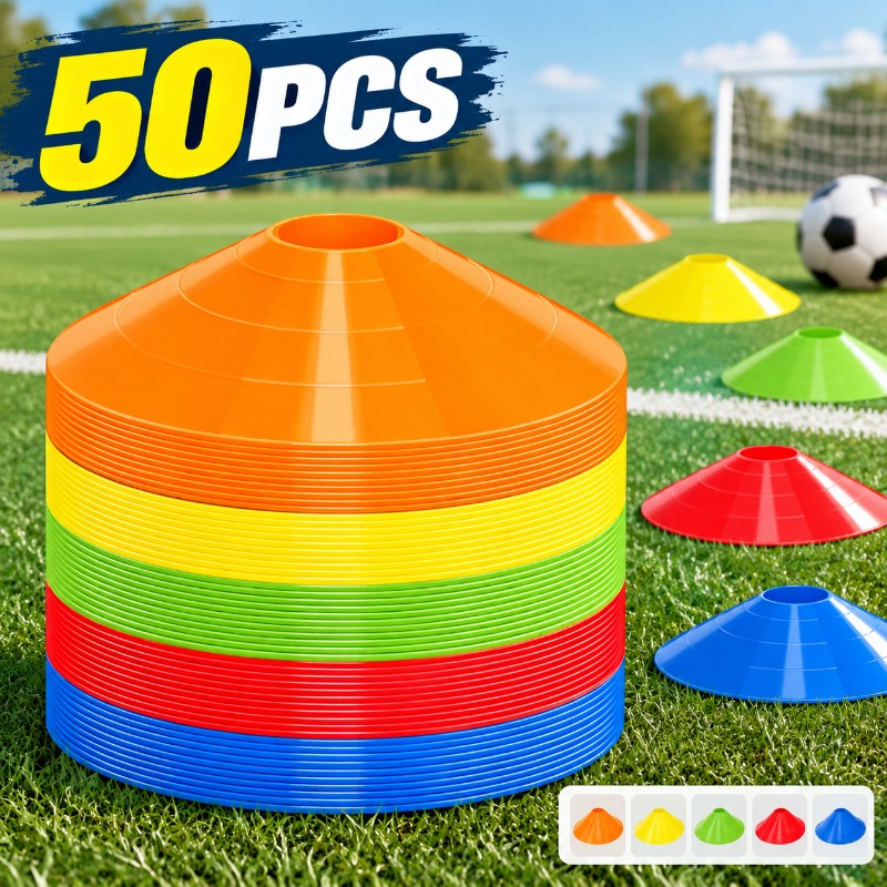 Football Training Cone - Pelat Penanda Sepak Bola Tebal Berbentuk