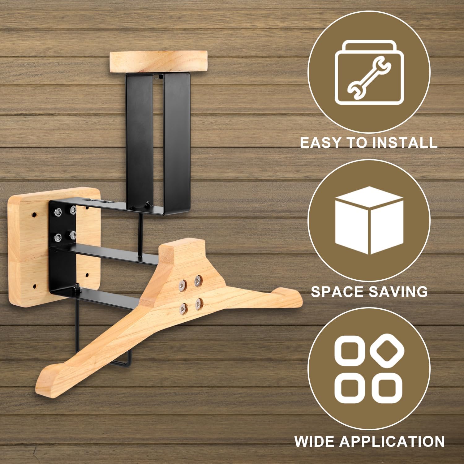 Sports Equipment Organizer Rack - ​ Tempat Helm Sepeda Motor Gantungan