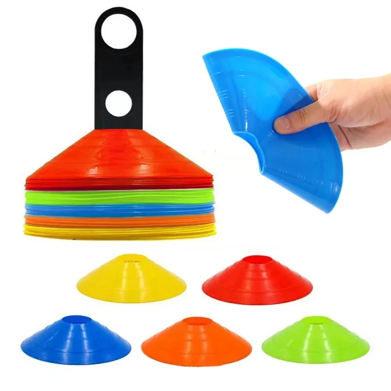 Football Training Cone - 12 buah Set kerucut mainan peralatan