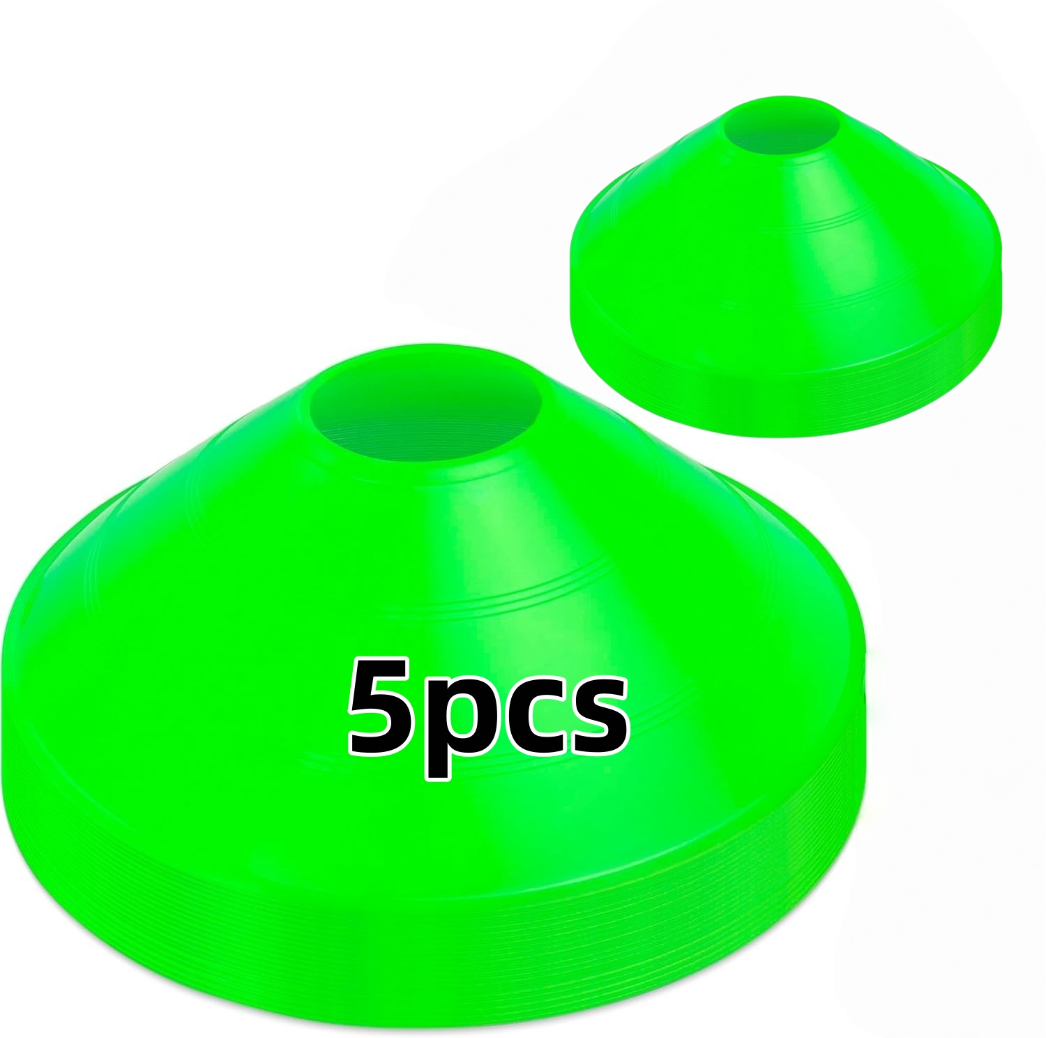 5 Buah Pelat Kerucut Sepak Bol - Football Training Cone ulasan dan harga