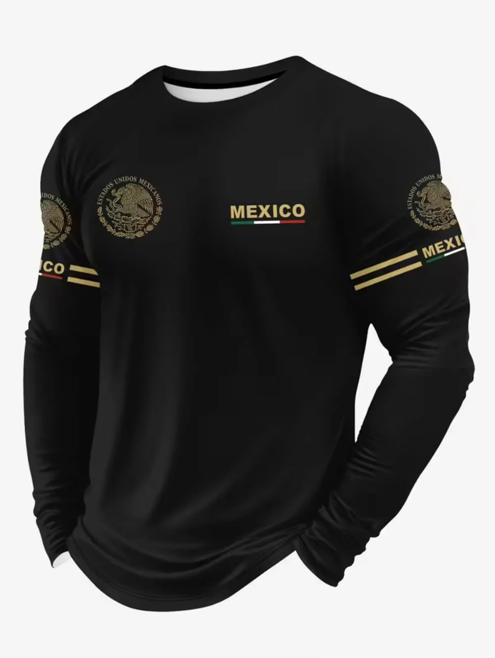 Kaos Pria Motif Elang Meksiko, - Sports Equipment Jersey ulasan dan harga