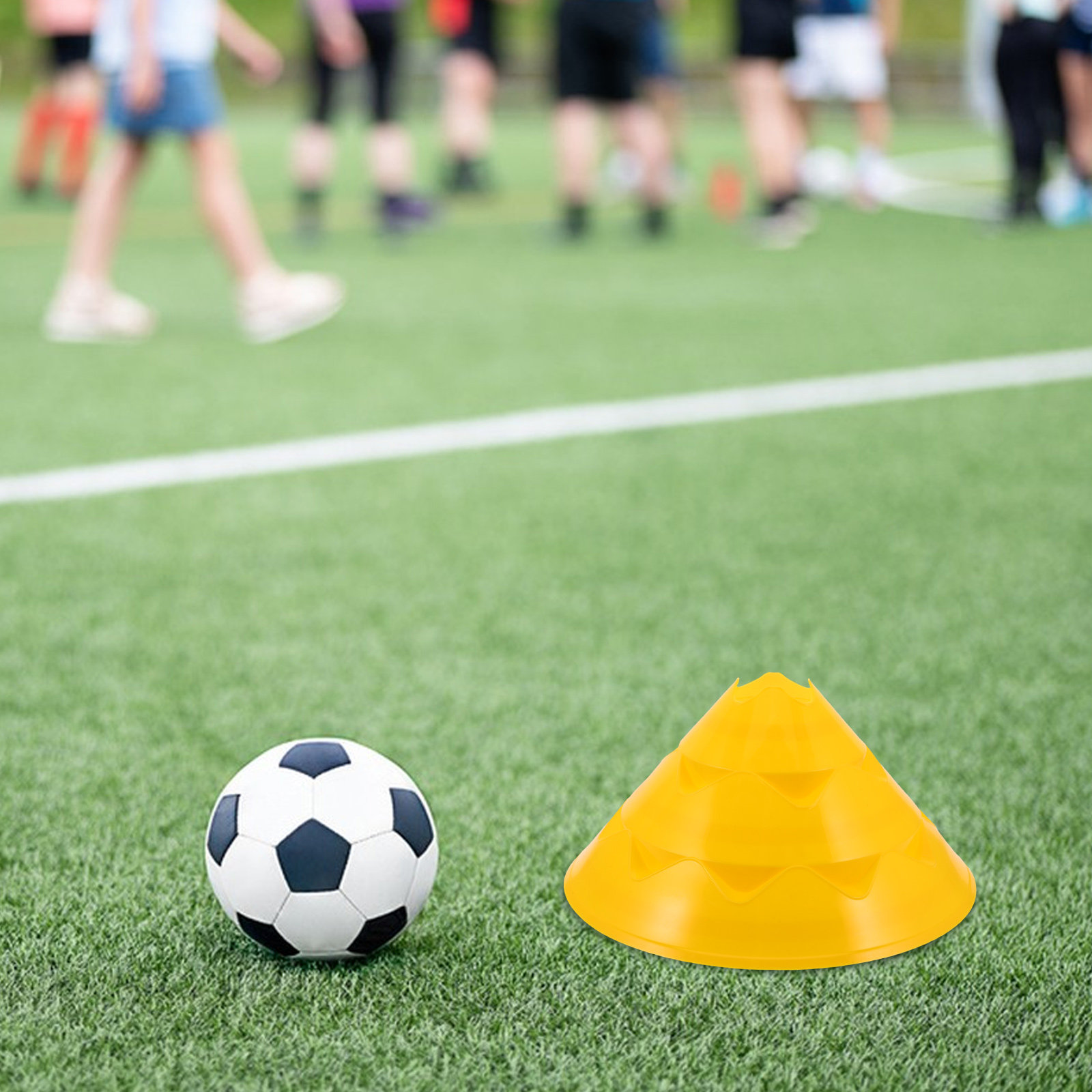 Set 6 Kerucut Latihan Sepak Bo - Football Training Cone ulasan dan harga
