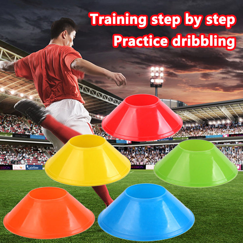 10 Buah Set Kerucut Peralatan  - Football Training Cone ulasan dan harga