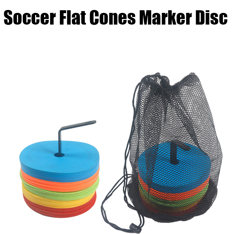10 Buah Spidol Kerucut Datar S - Football Training Cone ulasan dan harga