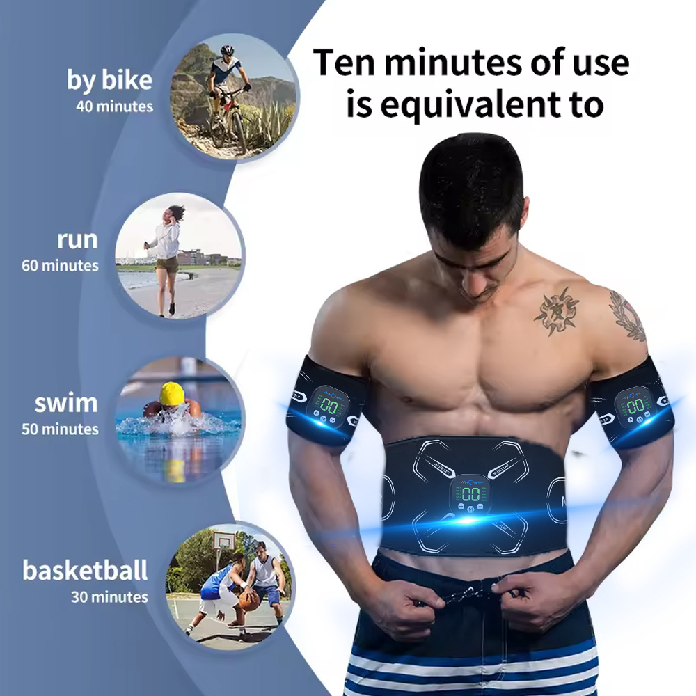 EMS Stimulator Otot Pelatih Pe - Sports Equipment Pictures ulasan dan harga