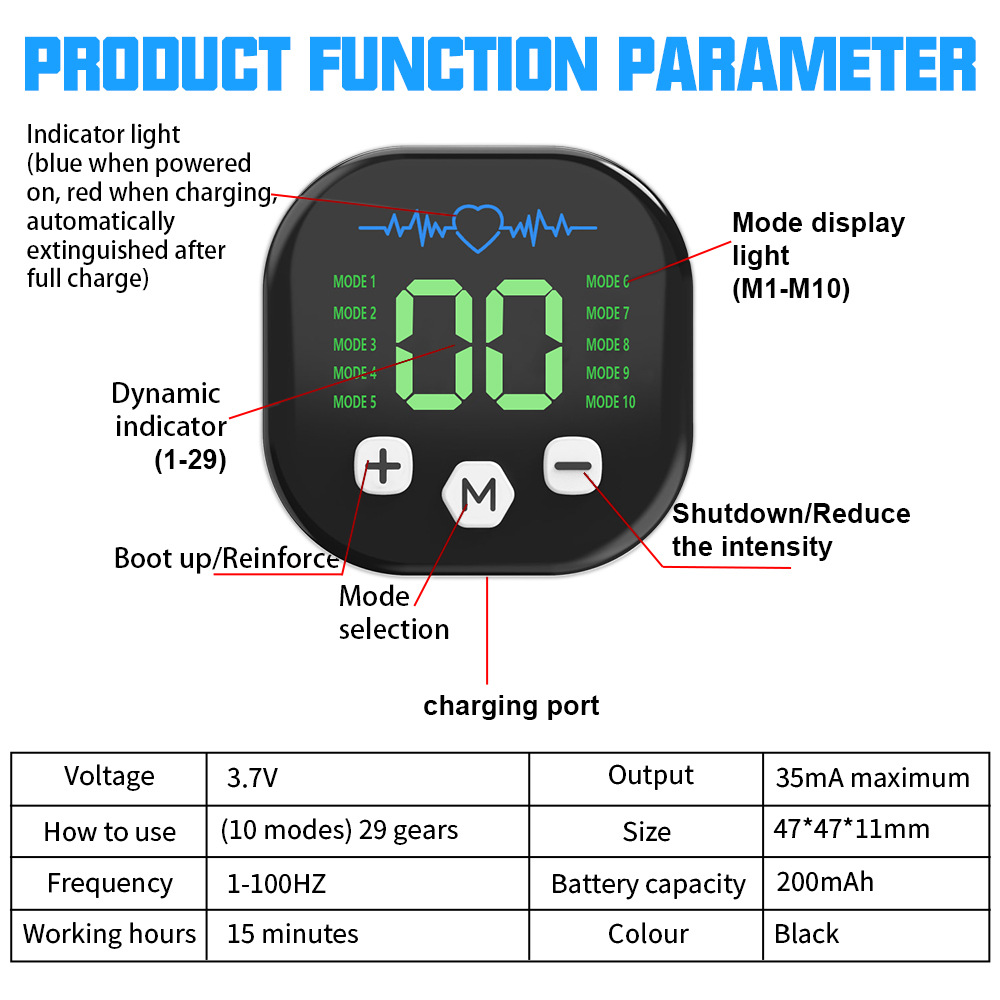 EMS Stimulator Otot Pelatih Pe - Sports Equipment Pictures ulasan dan harga