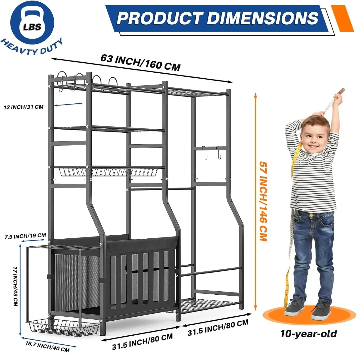 Organizer Peralatan Olahraga G - Sports Equipment Organizer Rack ulasan dan harga