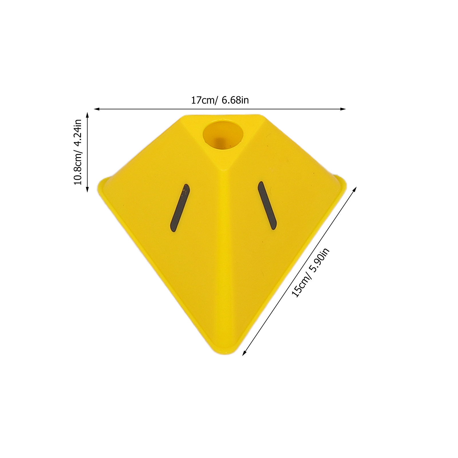 10 Buah Kerucut Penanda Latiha - Football Training Cone ulasan dan harga